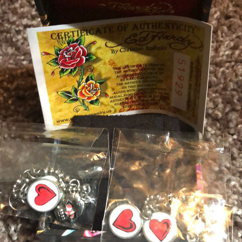 Ed hardy earrings
